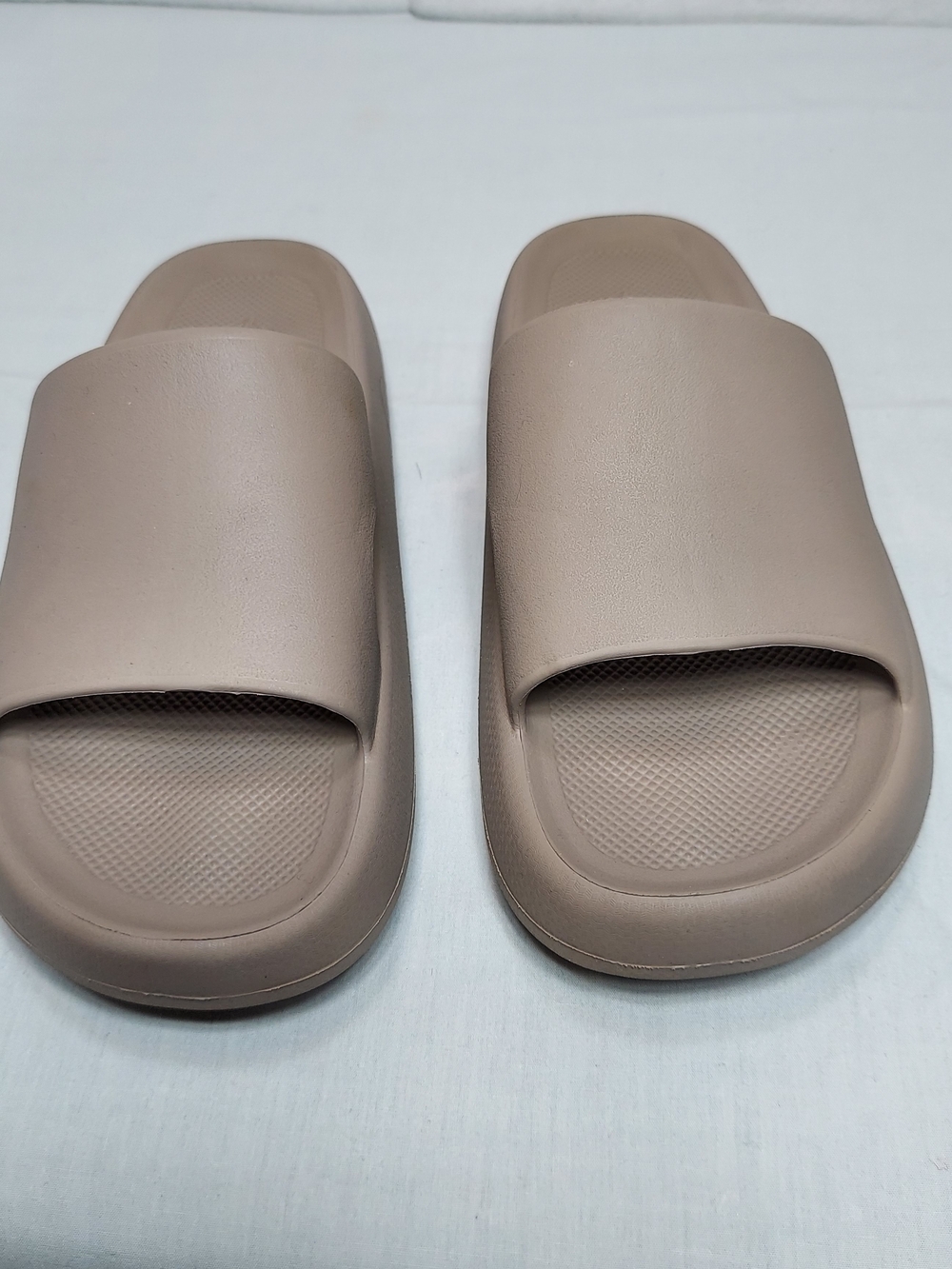 Skechers Arch Fit Horizon Dark Taupe Women's Slides Size 8 Sandal 111630-DKTP